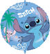 Μπαλόνι Στρογγυλό Γενεθλίων Lilo & Stitch Foil Μπλε 46εκ.