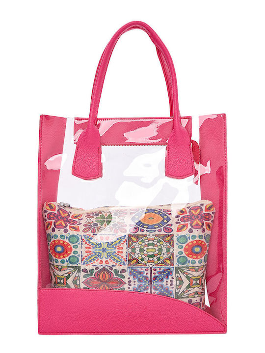 Bag to Bag Damen Tasche Schulter Fuchsie