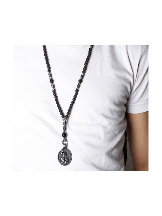 Men's Necklace Finyak Black Andriy K81