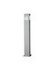 Bot Lighting Outdoor Floor Lamp Small Post for Outdoor Space 60W E27 Gray