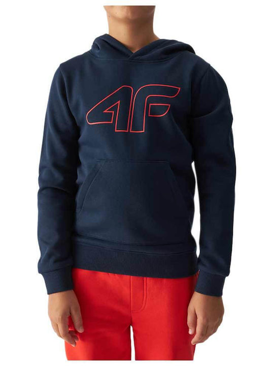 4F Kids Sweatshirt with Hood and Pocket