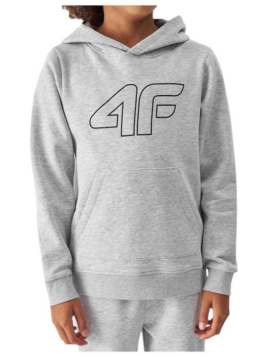 4F Kids Sweatshirt with Hood and Pocket