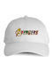Kids' Hat Jockey Fabric White