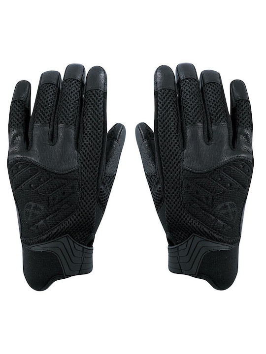 Ixon De vară Bărbătești Mănuși de motocicletă Negre