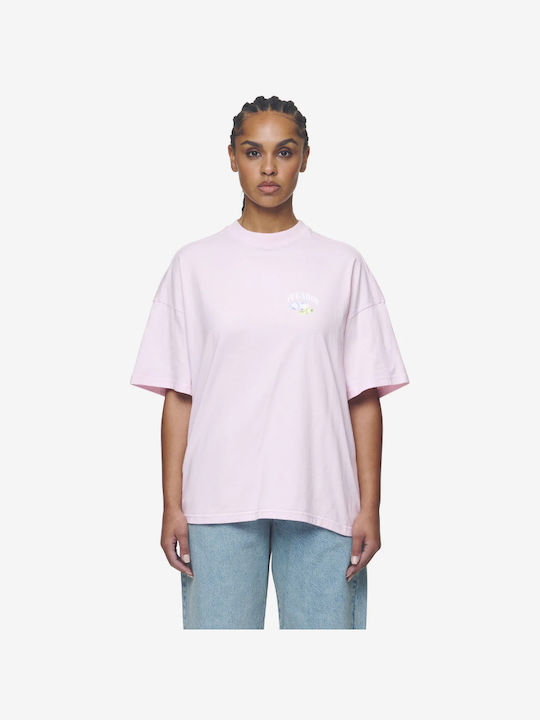 Pegador Γυναικείο Oversized T-shirt Ροζ