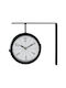 Koopman Antikes Wanduhr Metallisch Bronze 30x9cm