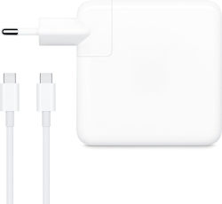 Detech Τροφοδοτικό Ρεύματος Apple 61w Type-c Λευκο 352 Detech Τροφοδοτικό Ρεύματος Apple 61w Type-c Λευκο 352
