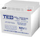 TED Electric Baterie UPS cu Capacitate 46Ah și Tensiune 12V A0058591 1buc