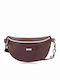Piele Bum Bag pentru Curea Maro