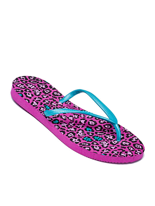 Dupe Frauen Flip Flops in Lila Farbe