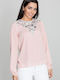 Figl Women's Blouse Long Sleeve Pink