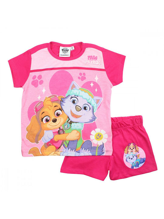 Paw Patrol Set Summer 2pcs Fuchsia