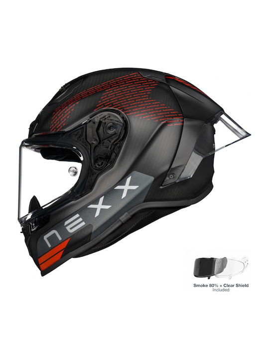 Nexx Pro Fim Evo Motorradhelm Volles Gesicht ECE 22.06 / DOT / FIM 1350gr mit Pinlock