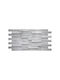 Panouri Decorative 3D Din PVC Cu Adeziv White Oak Alb 98x48x0.3cm
