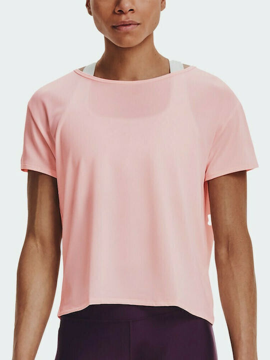 Under Armour Women's Athletic Blouse Pink