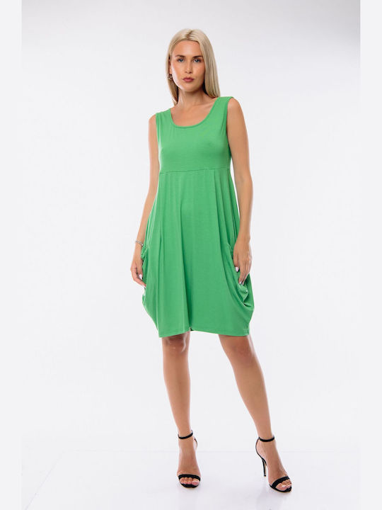 Boutique Mini Kleid Green