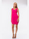 Boutique Mini Rochie Fuchsia