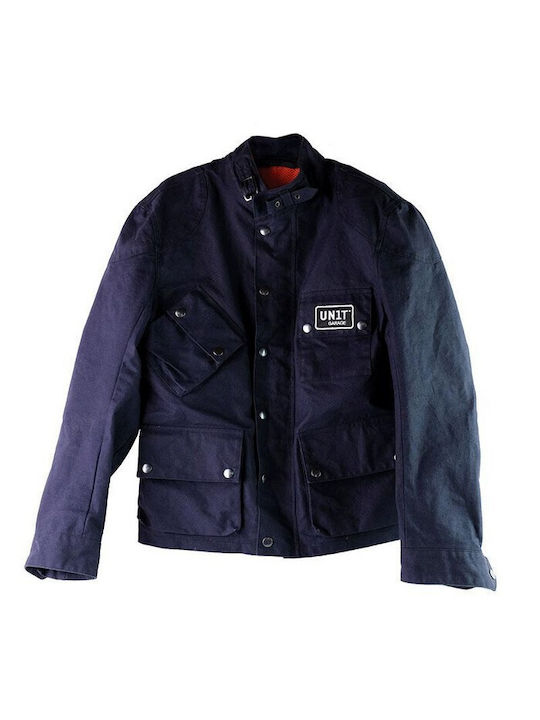 Unit Garage Herren Jacke Winter Blau Unit Garage Herren Jacke Winter Blau