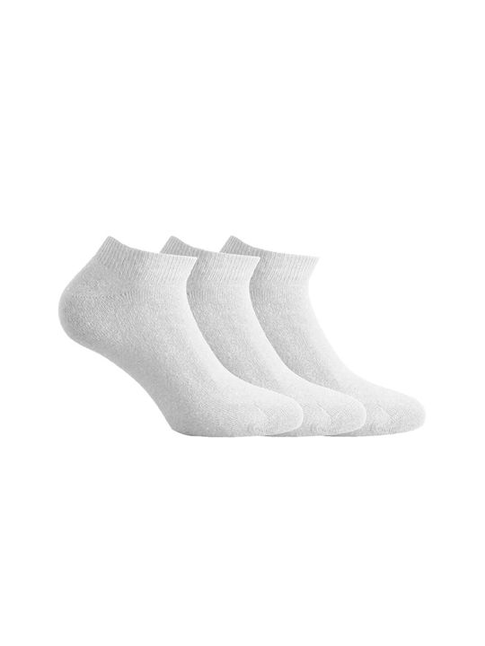 Walk Γυναικείες Κάλτσες Λευκές 3Pack