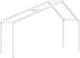 Bed Accessories White 213x95.5x144.5cm