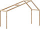 Bettgestell Bett Braun 203x80.5x142cm
