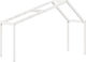 Bed Accessories White 203x95.5x142cm