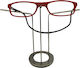 Chris Nimor Metallisch Brillenrahmen Rot 601-C38