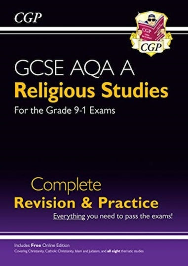 Gcse Religious Studies Aqa A Complete Revision Practice With Online Edition Ltd Cgp Multiple-component Retail Product Part(s Enclosed
