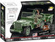 Cobi Building Blocks Willys MB Trailer Executive Edition for 7+ Years 1580 Pieces