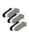 Ustyle Men's Socks White 9Pack