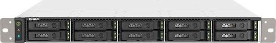 QNap TS-h1090FU NAS Rack cu 10 sloturi pentru SSD și 2 porturi Ethernet