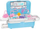 Schminkkoffer Luna Mini Set Blau 9x5x13cm 000622605b