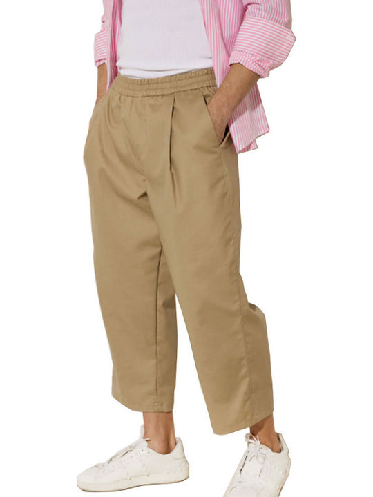 Stefan Fashion Παντελόνι Beige