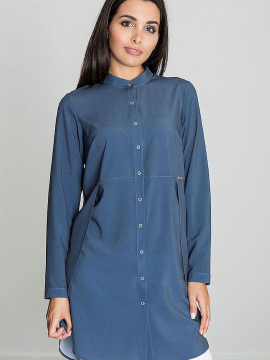 Figl Women's Long Sleeve Shirt Navy Blue