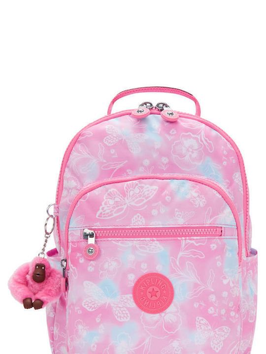 Kipling Seoul Schulranzen Rucksack Junior High-High School Mehrfarbig 14Es