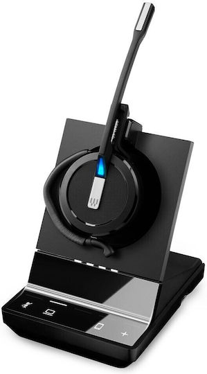 Epos IMPACT SDW 5016T MS-Mono 3-in-1 Drahtlos Auf dem Ohr Multimedia-Headsets mit Mikrofon in Schwarz Farbe