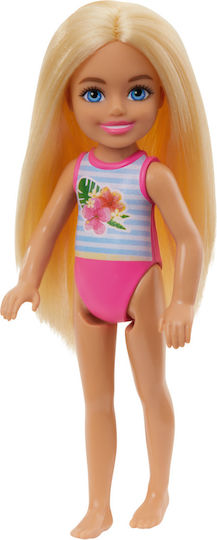 Barbie Swimsuit Κούκλα Chelsea για 3+ Ετών (Διάφορα Σχέδια) 1τμχ