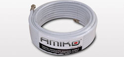 Amiko Καλώδιο Αμικο Rg6 20m F Connector Amiko.rg20m