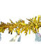 Crăciun Ghirlande Plastică Auriu 200x9cm 1buc