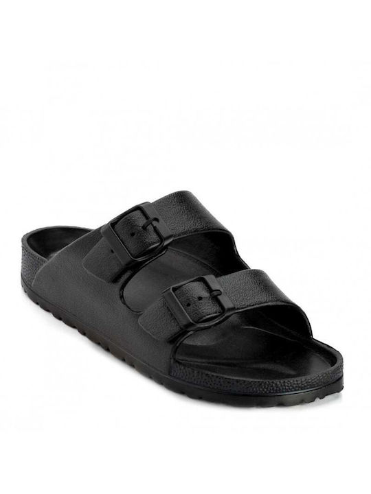 Ateneo Herren-Sandalen Schwarz