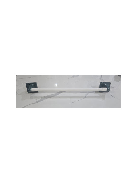 Vitruvit Single Wall-Mounted Bathroom Rail Petrol