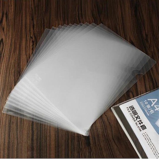 Deli Plastikeinlagen für Dokumente A4