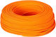 Cablu din material textil 2x0.75mm² în culoarea Portocaliu 1m 1585orange-elbulgaria