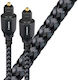 Audioquest Carbon Optical Audio Cable TOS male - TOS male Γκρι 1.5m