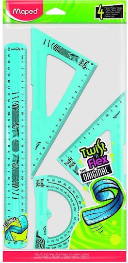 Maped Twistn Geometric Tools Set 30cm Multicolour