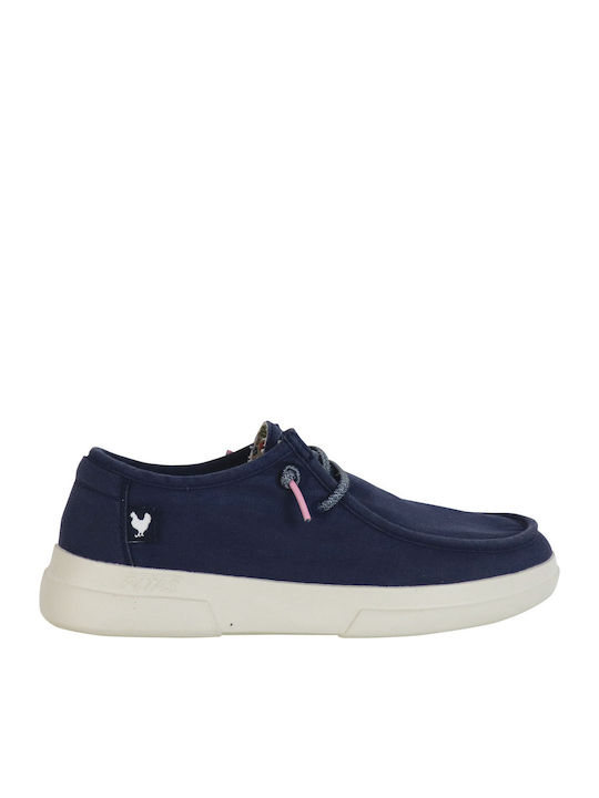 Walk In Pitas Γυναικεία Loafers σε Μπλε Χρώμα