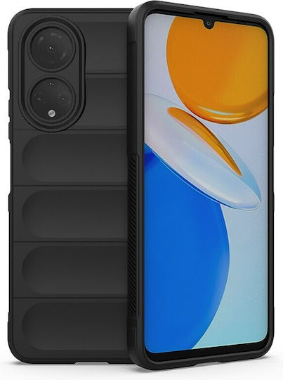 Magic Back Cover Σιλικόνης Μαύρο (Honor X7)
