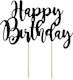 PartyDeco Happy Birthday Tortendekoration