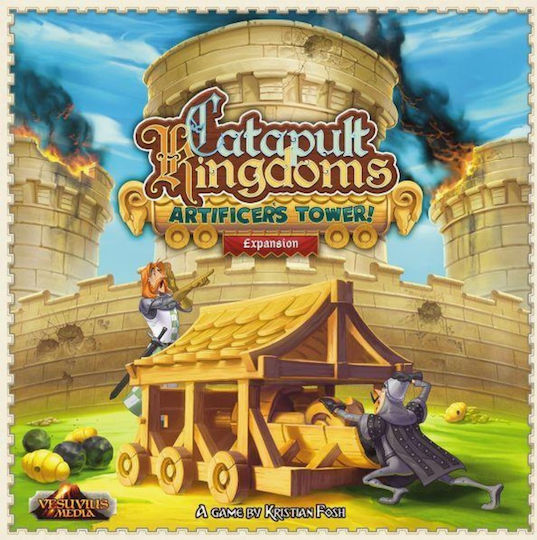 Game Expansion Catapult Feud Artificer's Tower for 2 Players 14+ Years Old (EN) Vesuvius Media