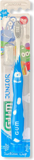 GUM 902 Junior Monster Παιδική Οδοντόβουρτσα για 7+ Χρονών Γαλάζιο-Γκρι